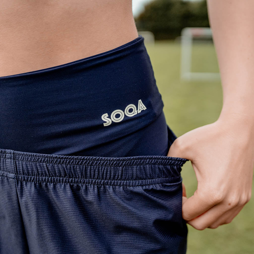 SOQA Libera Short Tights Navy