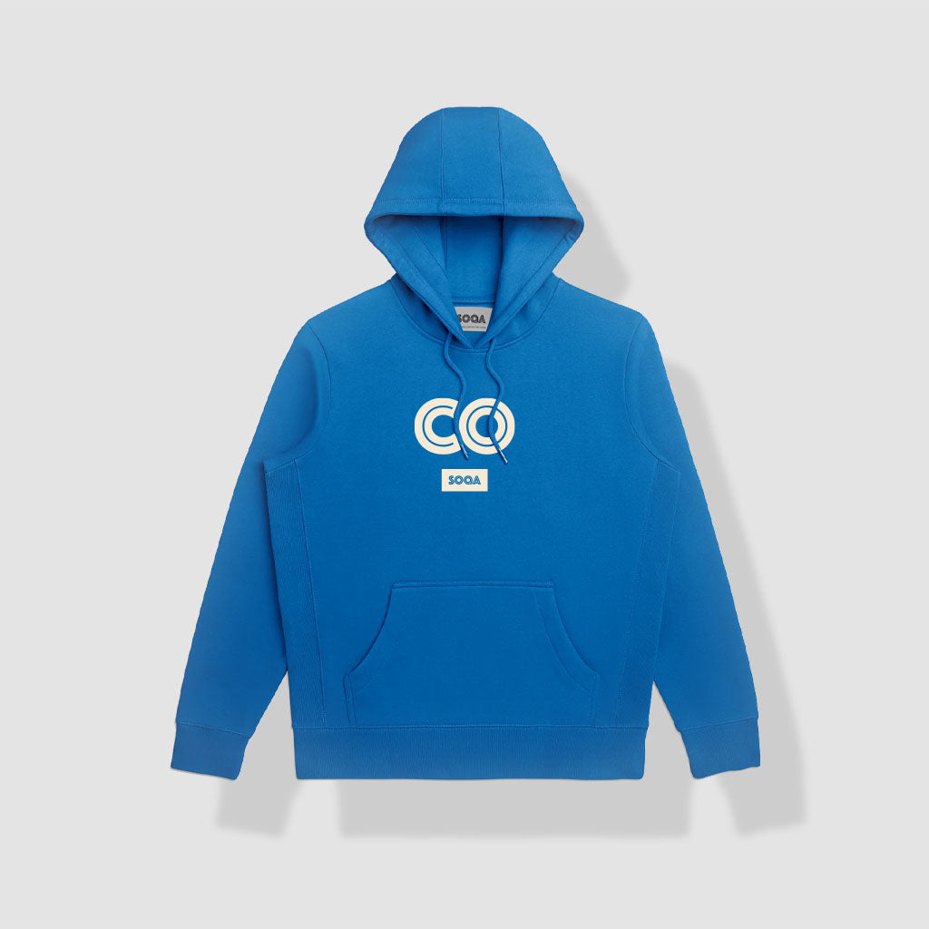 SOQA Hoodie Colorado Blue