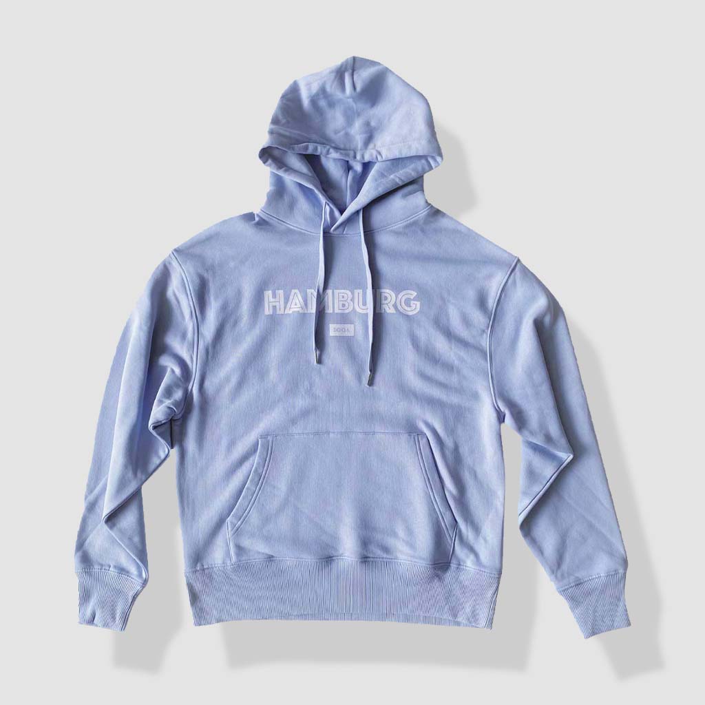 SOQA Hoodie "HAMBURG" Sky
