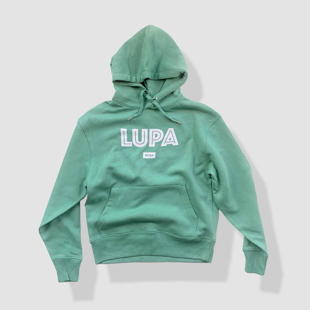 SOQA Hoodie "LUPA" Aloe