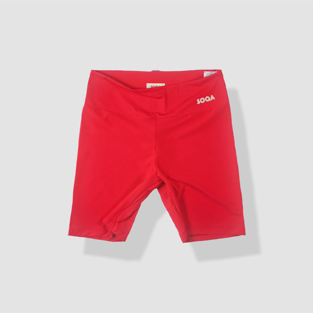 SOQA Libera Short Tights Red