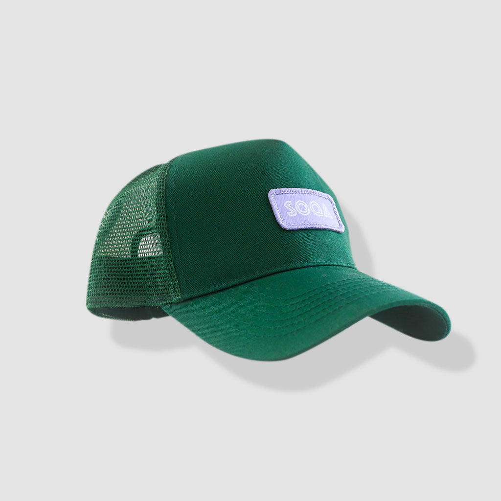 SOQA Classic Logo Patch Trucker Cap