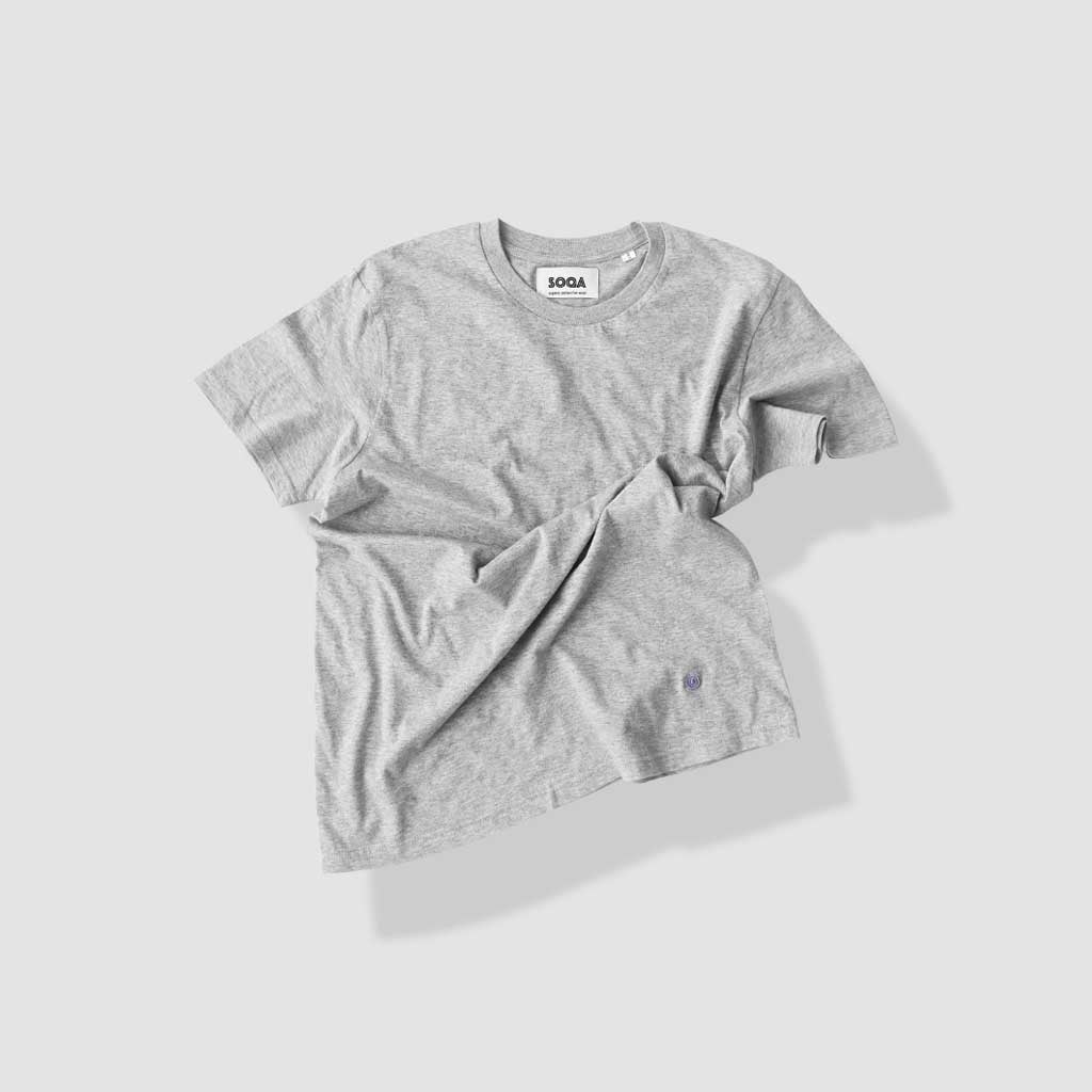 SOQA Basic T Heather Grey