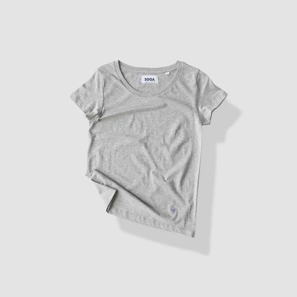 SOQA Basic T WNS Heather Grey