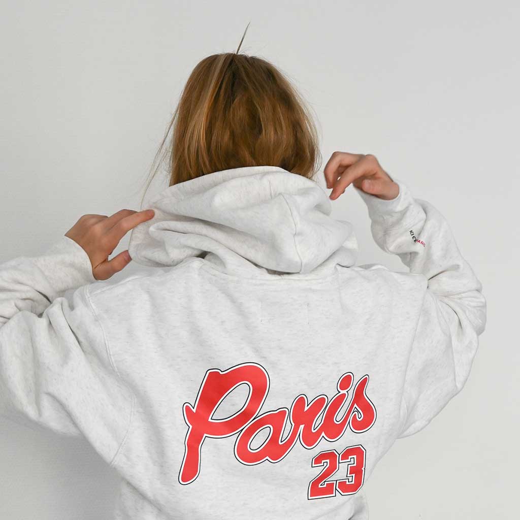 PSG X Jumpman Hoodie Grey