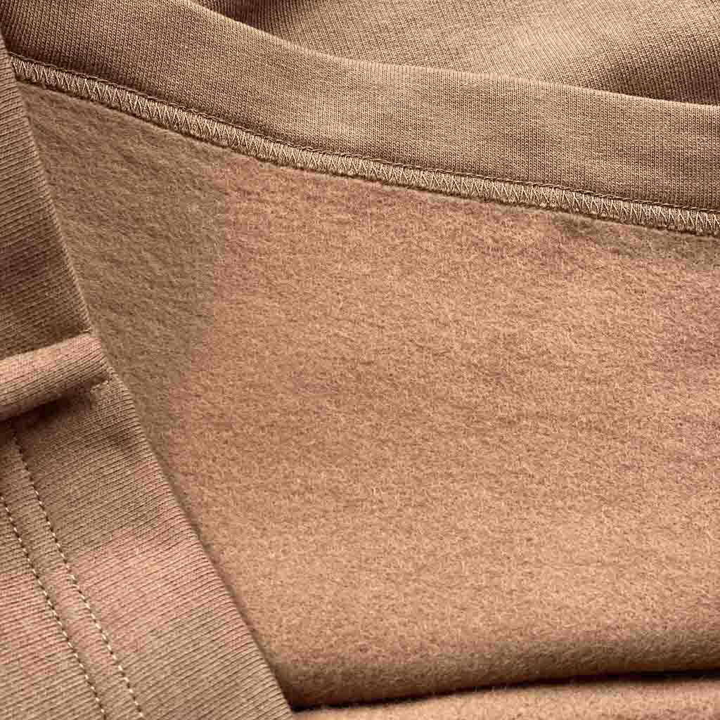 SOQA Hoodie Dress "PAULI" Fudge