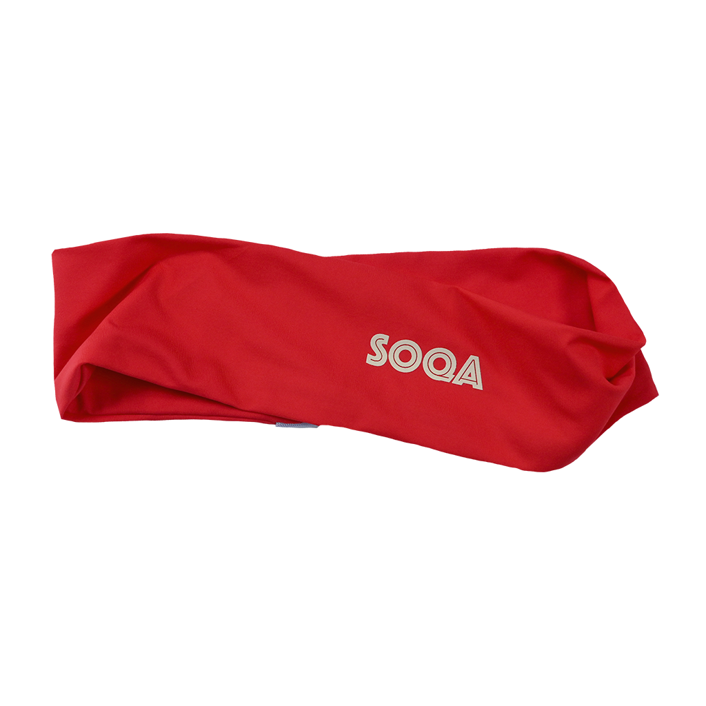 SOQA Libera Headband Red